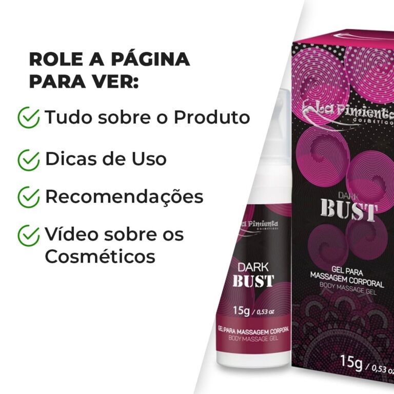 Dark Bust Excitante de Seios e Mamilos (Alta Potência) - Imagem 5