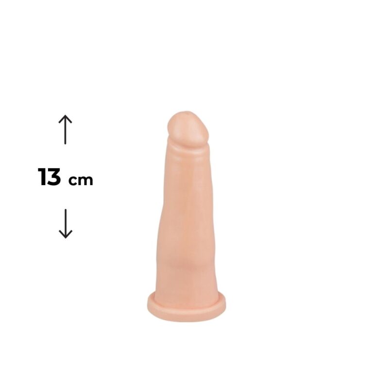 Pênis Pequeno 13cm x 3,5cm Bege