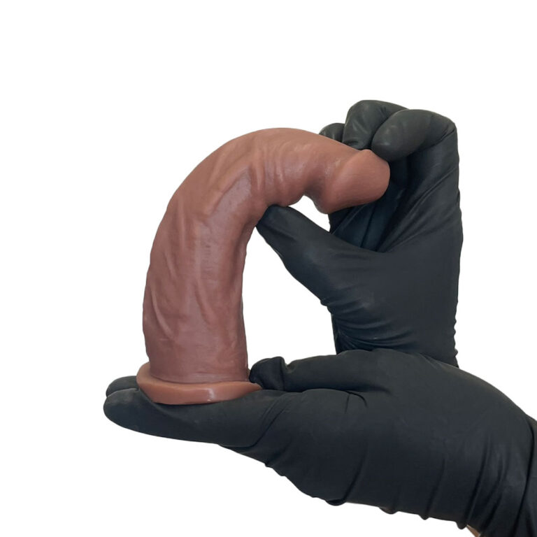Pênis Médio 16cm x 3,4cm Marrom - Imagem 8