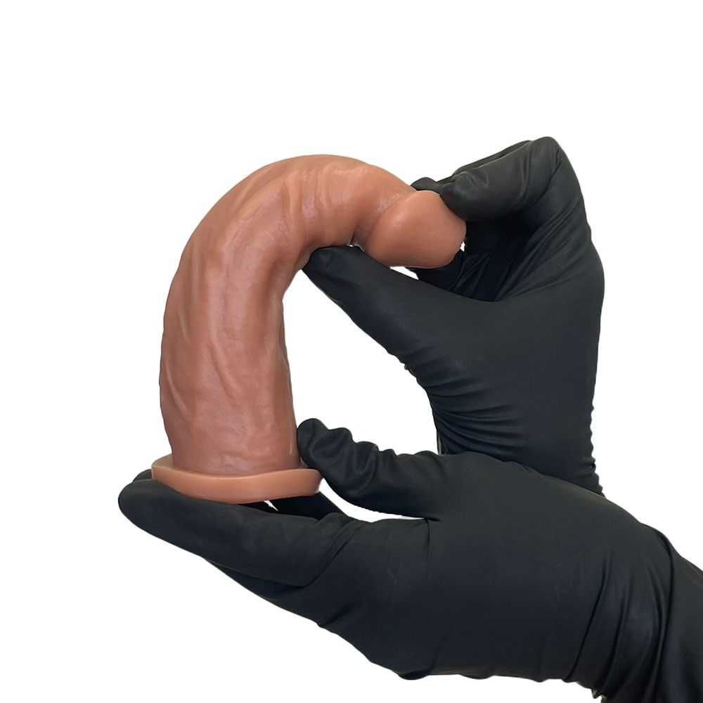 Pênis Médio 16cm x 3,4cm Bege - Imagem 8