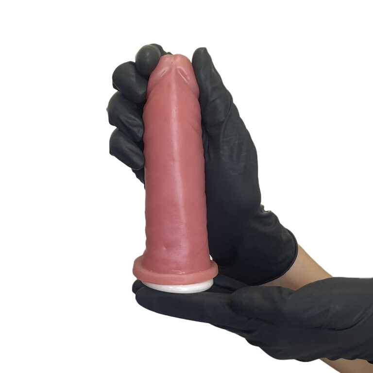 Pênis Pequeno 14,5cm x 4cm Cyberskin com Vértebra Interna - Imagem 6