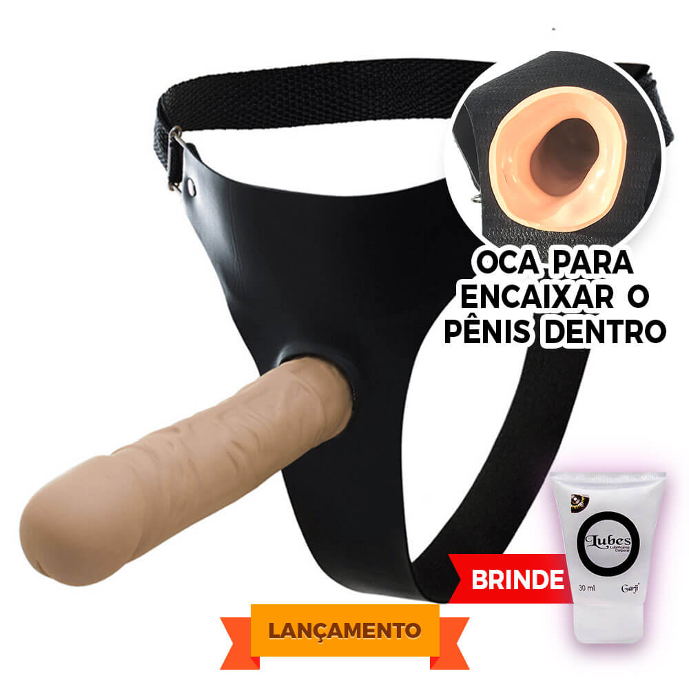 Capa Peniana OCA com Cinta 19cm x 4cm Bege