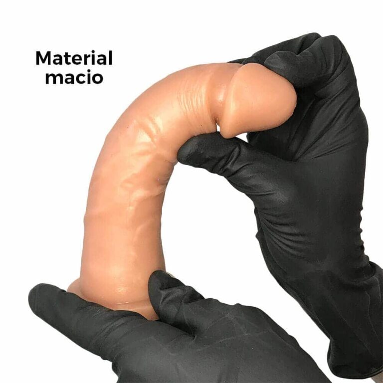 Pênis Médio 16cm x 3,8cm Bege - Imagem 4