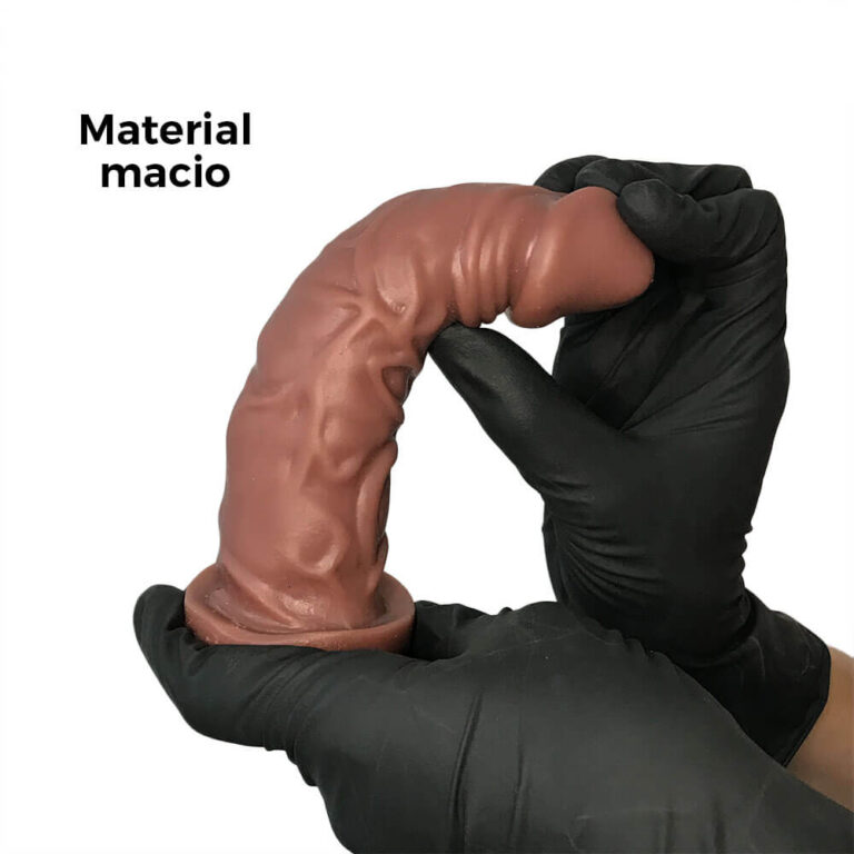 Pênis Médio 15cm x 4cm Marrom - Imagem 4
