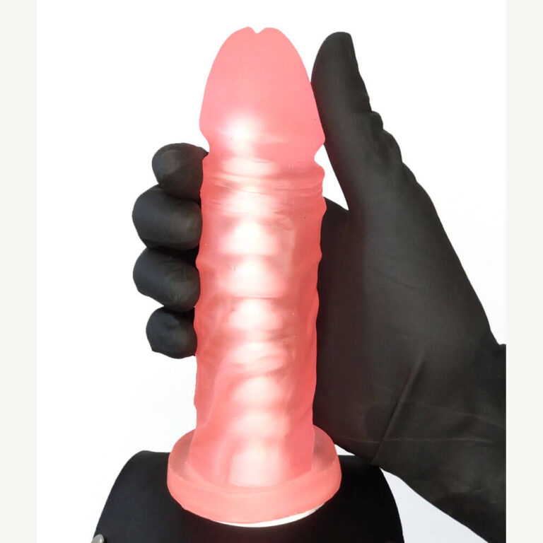 Cinta Peniana com Vértebra Colorida Rosa Claro 15cm x 4cm - Imagem 6