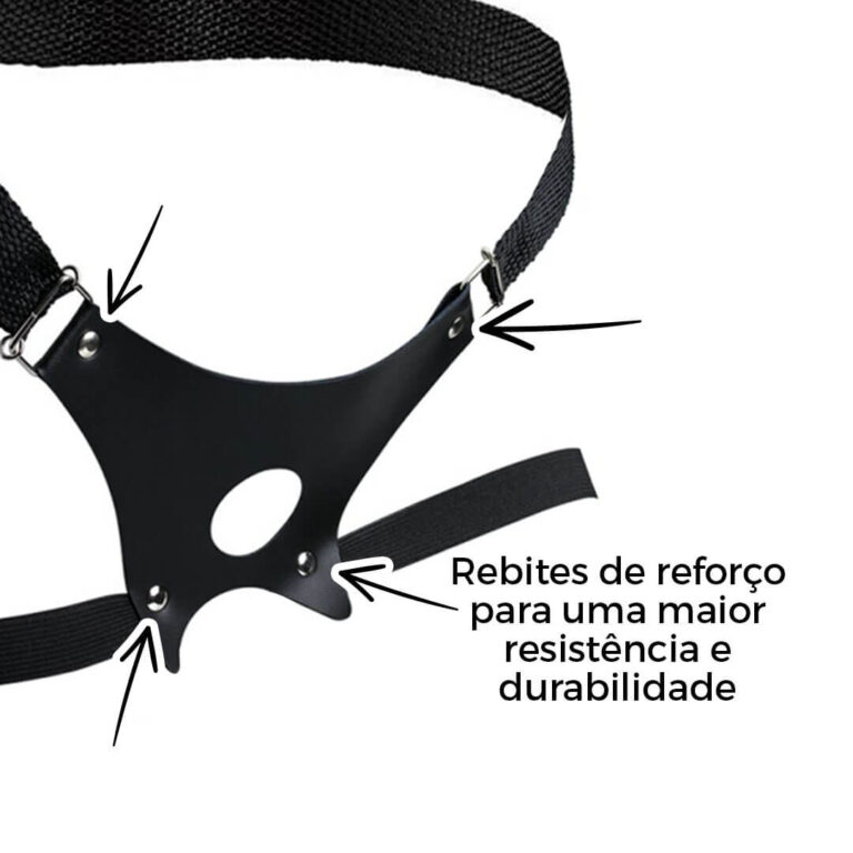 Cinta Peniana Dupla Penetração (Penetra Vagina e Ânus, Sem Prótese) - Imagem 8