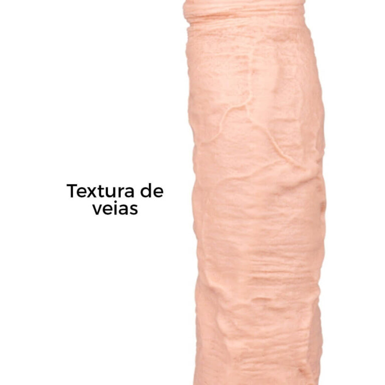 Pênis Grande 20cm x 5,5cm Bege - Imagem 9