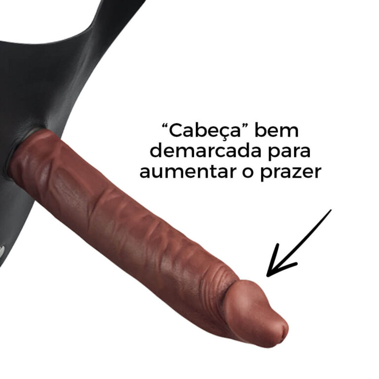 Cinta Peniana Fininha 14cm x 2,5cm para Iniciantes em Inversão Marrom - Imagem 12
