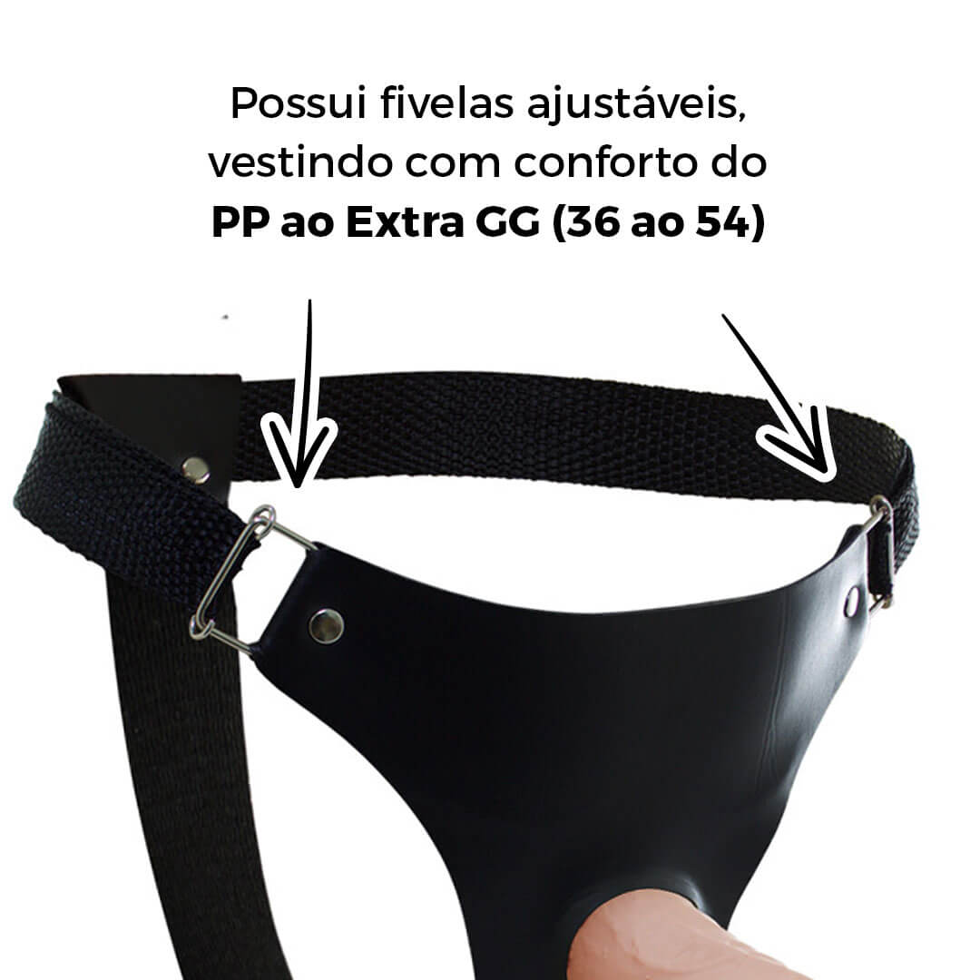 Capa Peniana OCA com Cinta 18,5cm x 4,8cm Bege - Imagem 10