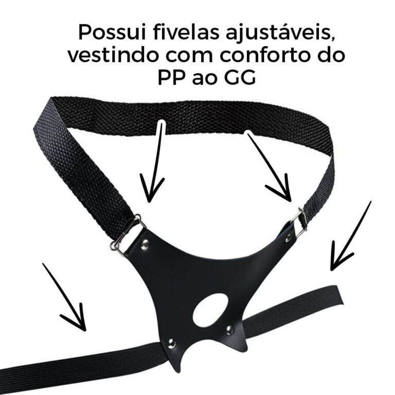 Cinta Peniana Dupla Penetração (Penetra Vagina e Ânus, Sem Prótese) - Imagem 6
