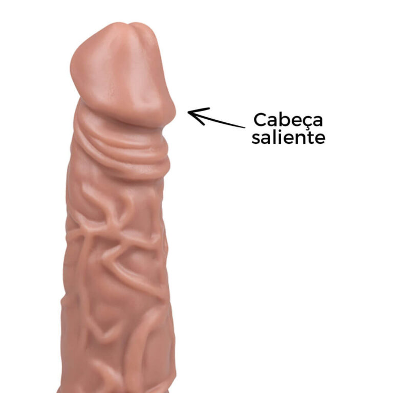 Pênis Médio 15cm x 4cm Bege - Imagem 10