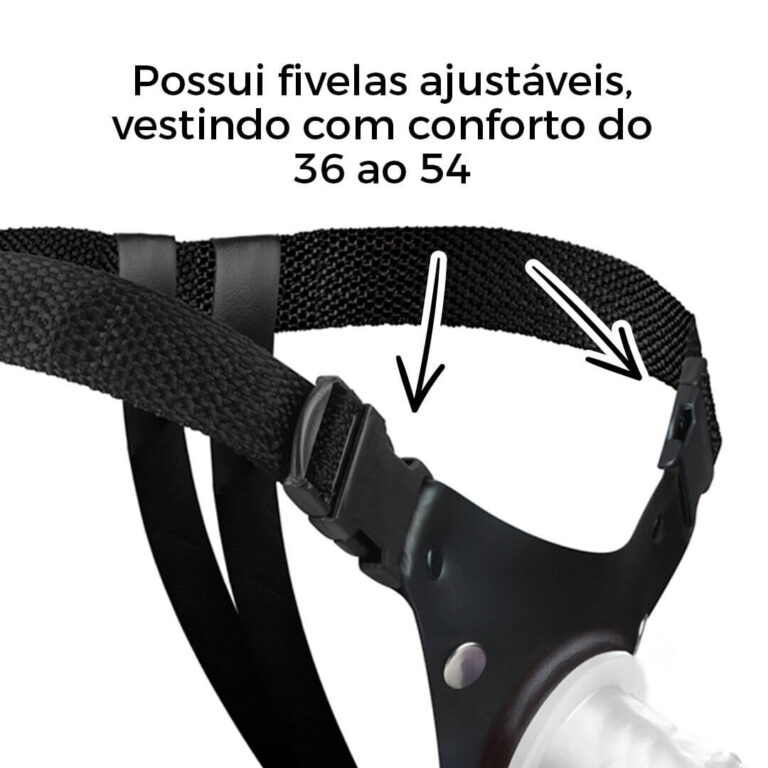 Cinta Peniana com Vértebra Colorida Transparente 15cm x 4cm - Imagem 8