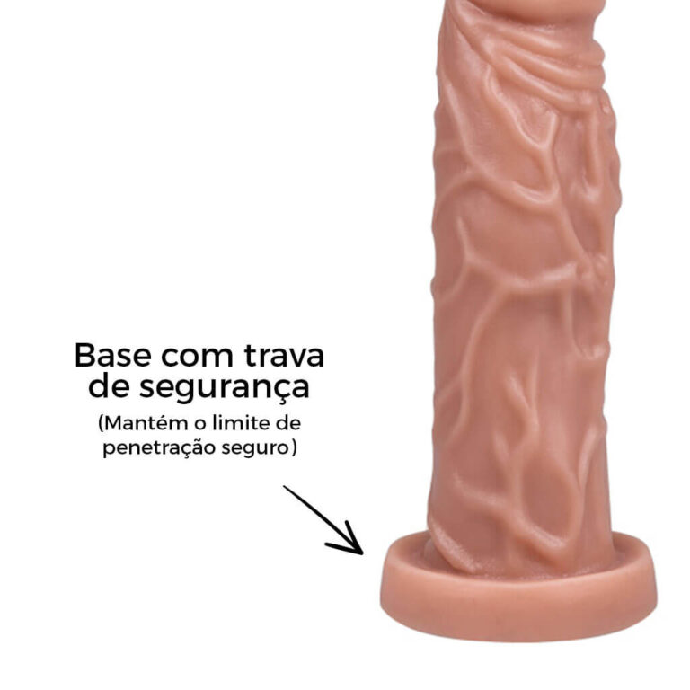 Pênis Pequeno 12cm x 3,2cm Bege - Imagem 11