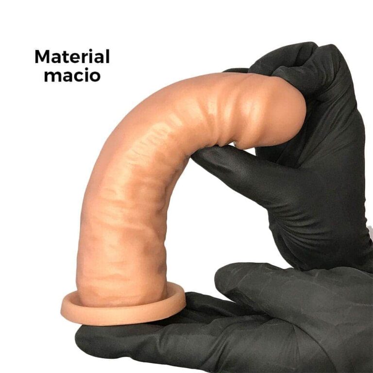 Pênis Grande 18cm x 4,5cm Bege - Imagem 4
