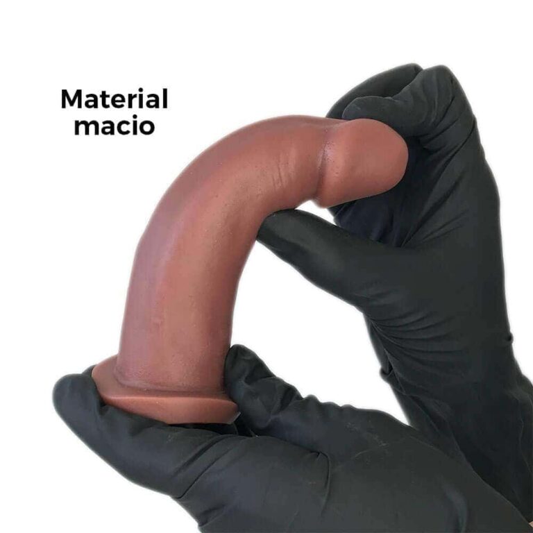 Pênis Médio 14cm x 3,5cm Marrom - Imagem 7