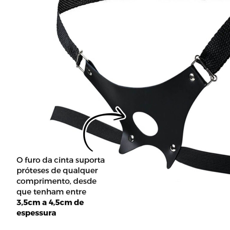Cinta Peniana Dupla Penetração (Penetra Vagina e Ânus, Sem Prótese) - Imagem 4