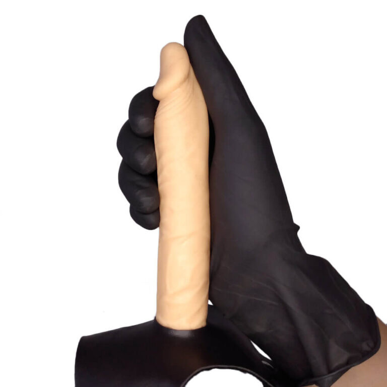 Cinta Peniana Fininha 14cm x 2,5cm para Iniciantes em Inversão Bege - Imagem 5