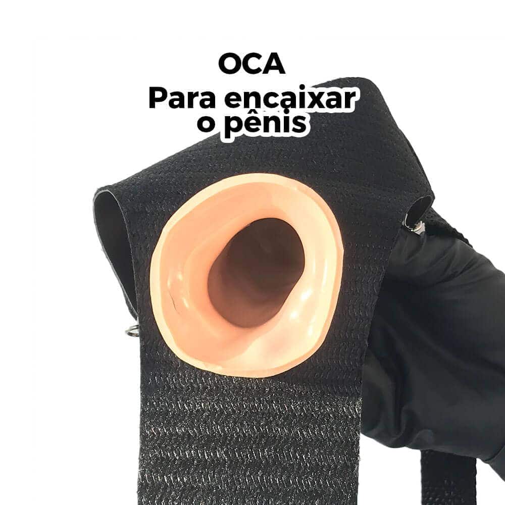 Capa Peniana OCA com Cinta 19cm x 4cm Bege - Imagem 3
