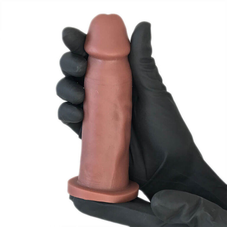Pênis Médio 14cm x 3,5cm Marrom - Imagem 6