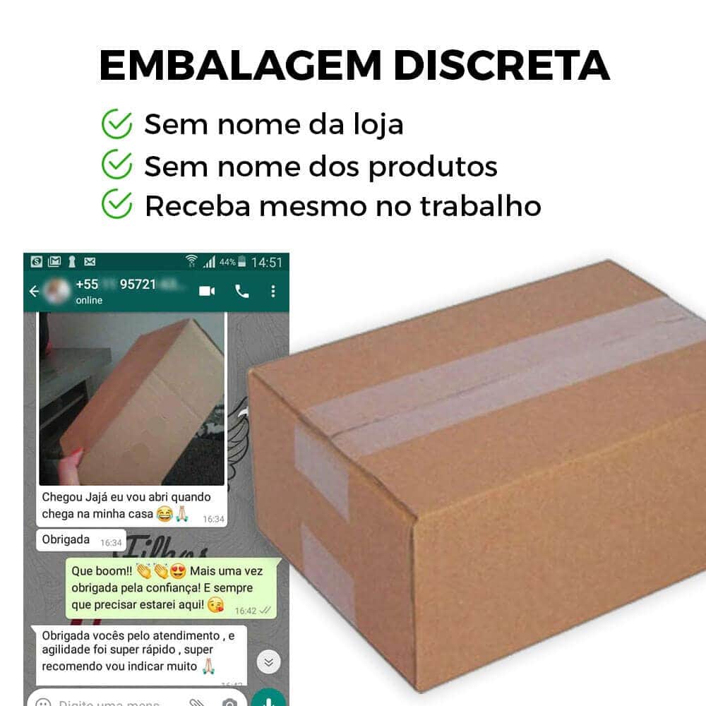Capa Peniana OCA com Cinta 18,5cm x 4,8cm Bege - Imagem 13