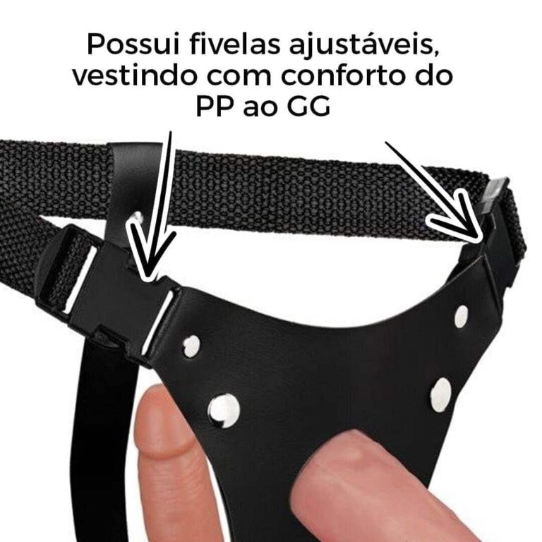 Cinta Peniana Dupla 2 Pênis 15cm x 4cm e 13cm x 3,2cm Bege - Imagem 12