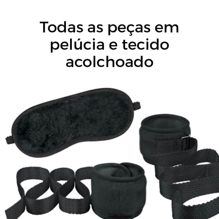 Kit de Imobilização/Bondage em Pelúcia - Imagem 4