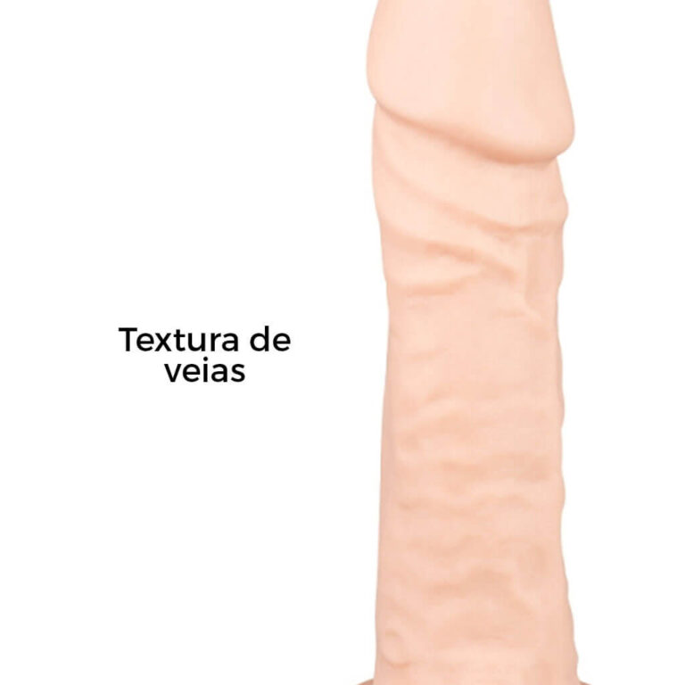 Pênis Médio 17cm x 4cm Bege - Imagem 11