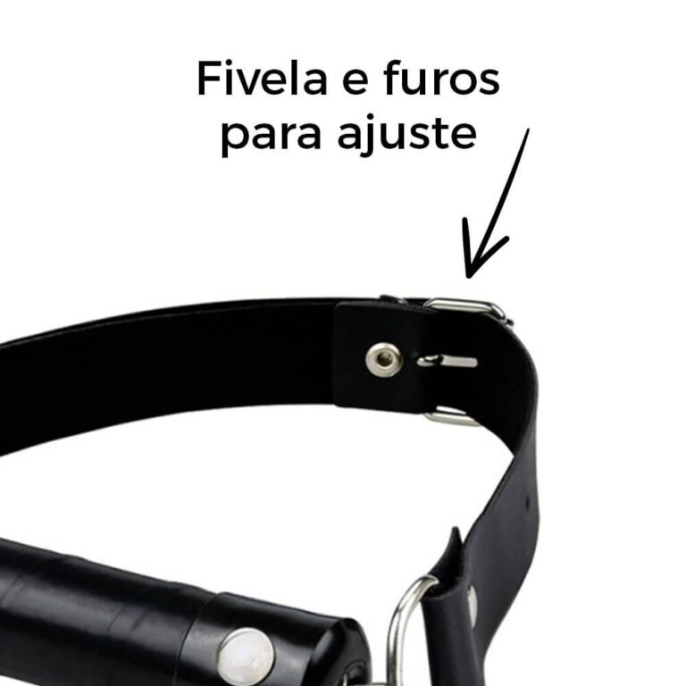 Mordaça Bastão com Regulagem - Imagem 6