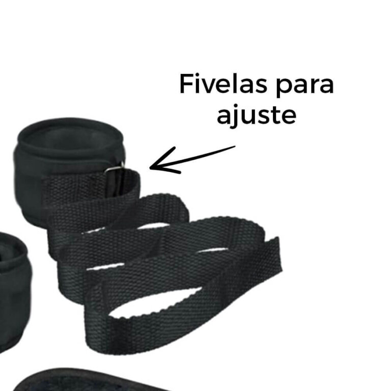 Kit de Imobilização/Bondage em Pelúcia - Imagem 6