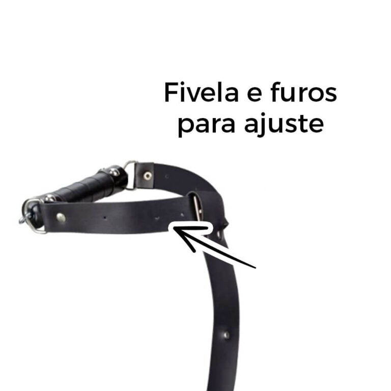 Kit Mordaça bastão + Algemas - Imagem 5