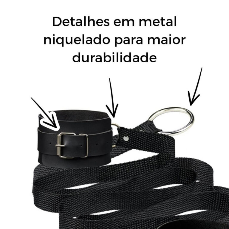 Tornozeleiras com Tiras para Amarrar - Imagem 4