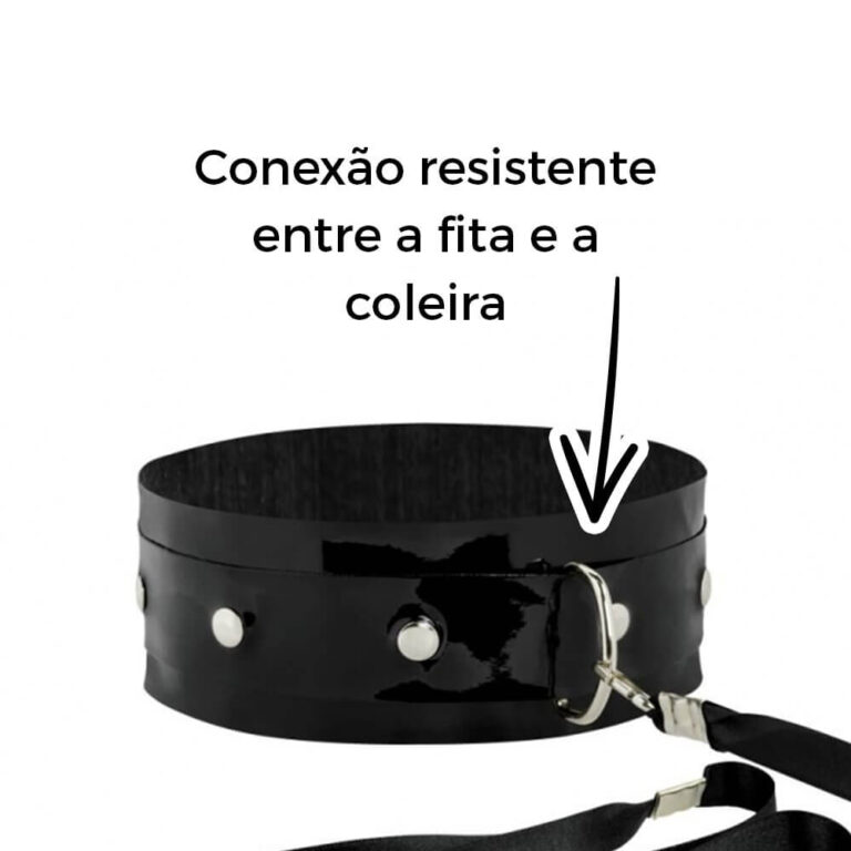 Coleira Ajustável com Guia de 1,20m - Imagem 5