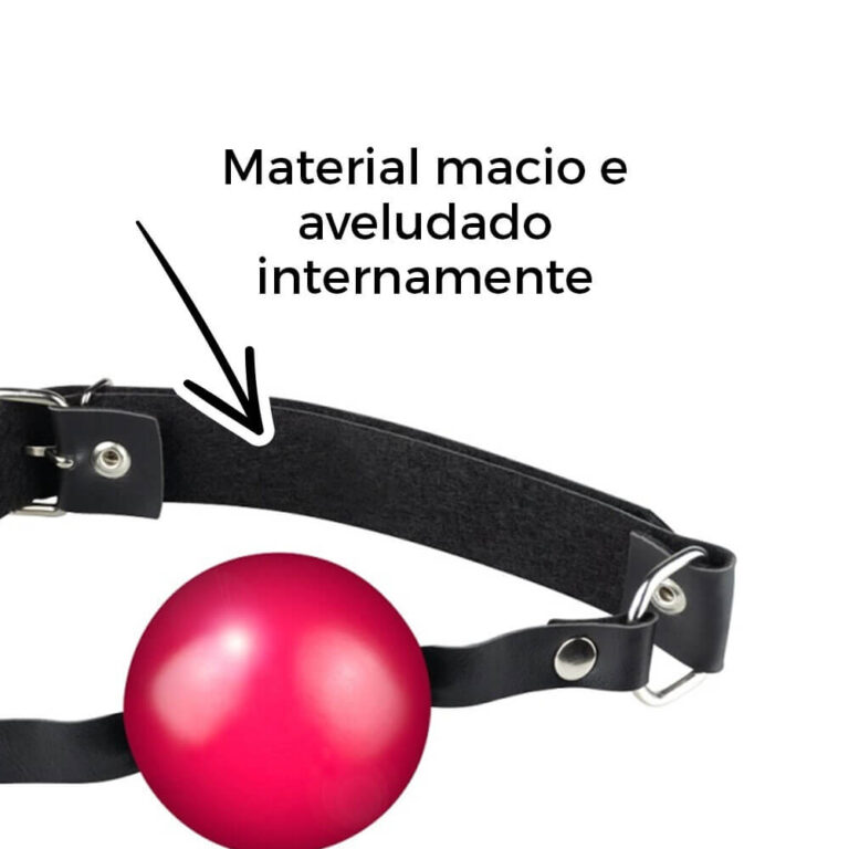Mordaça Bola com Regulagem - Imagem 6