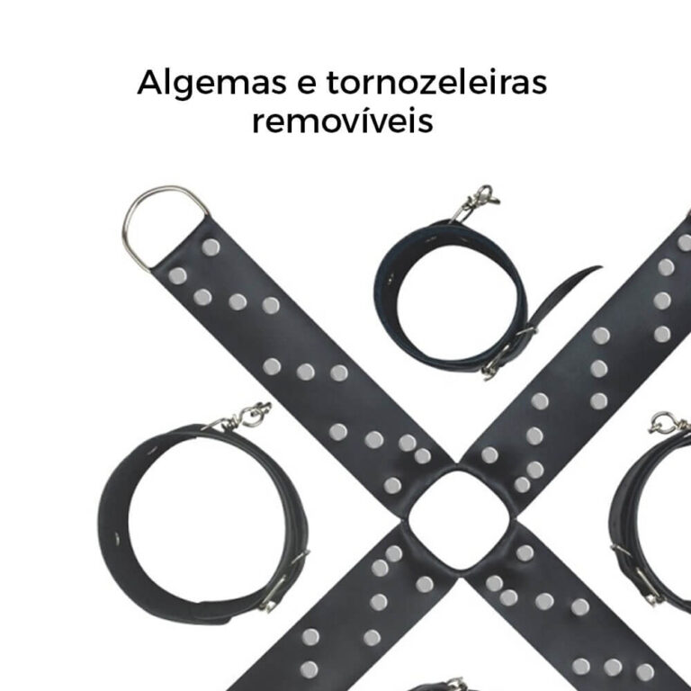 Separador Formato X com Algema + Tornozeleira - Imagem 5