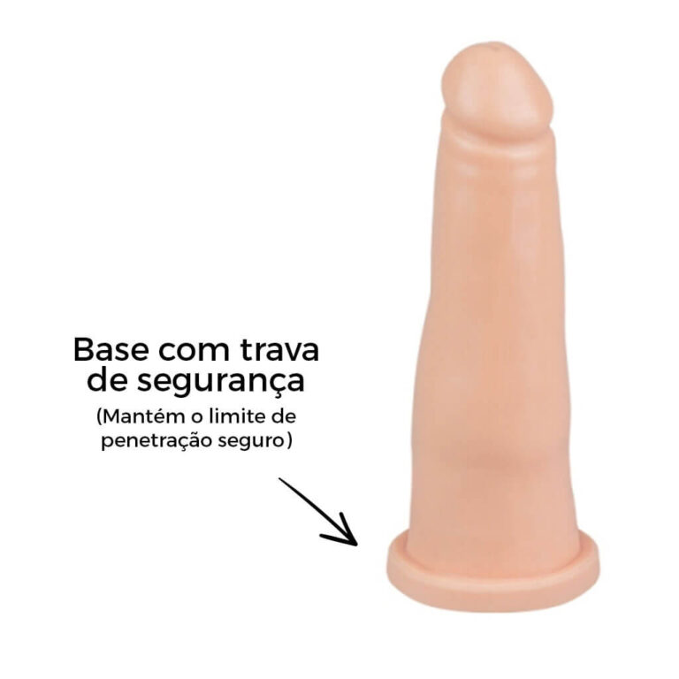 Pênis Pequeno 13cm x 3,5cm Bege - Imagem 11