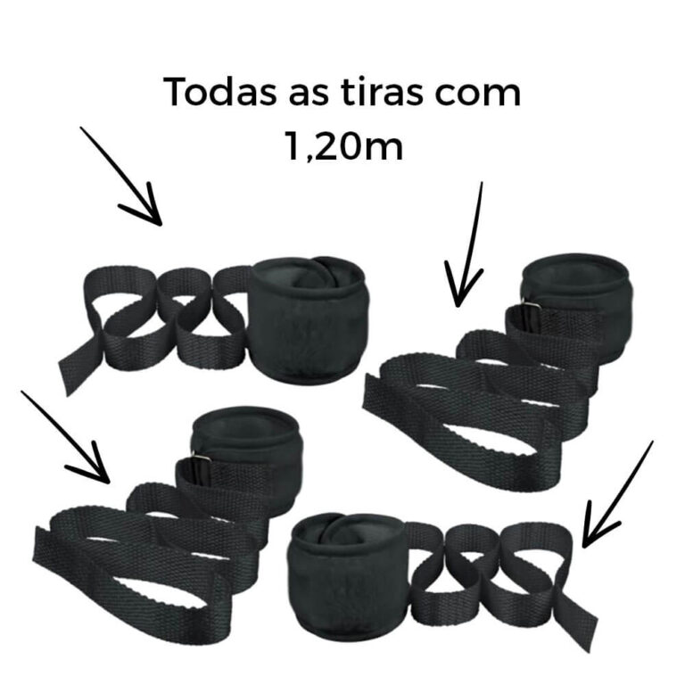 Kit de Imobilização/Bondage em Pelúcia - Imagem 5