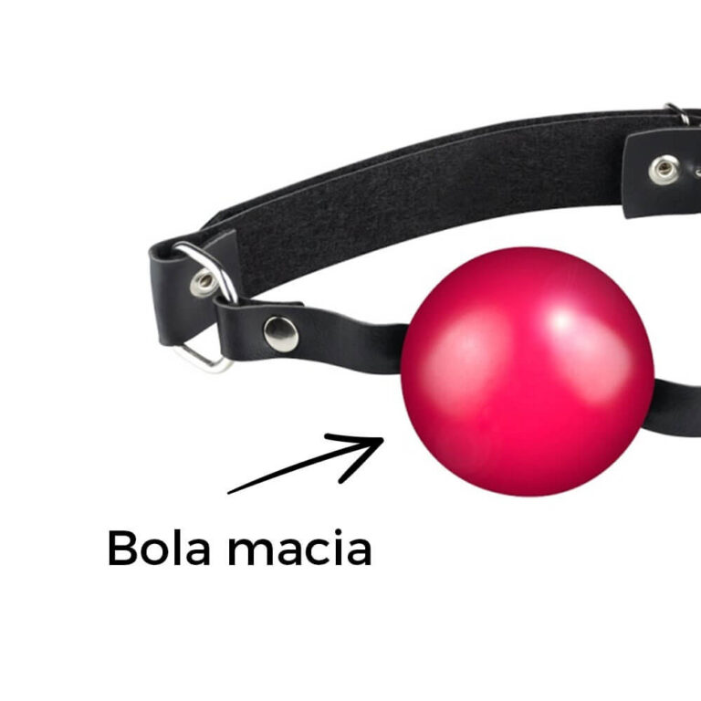 Mordaça Bola com Regulagem - Imagem 4