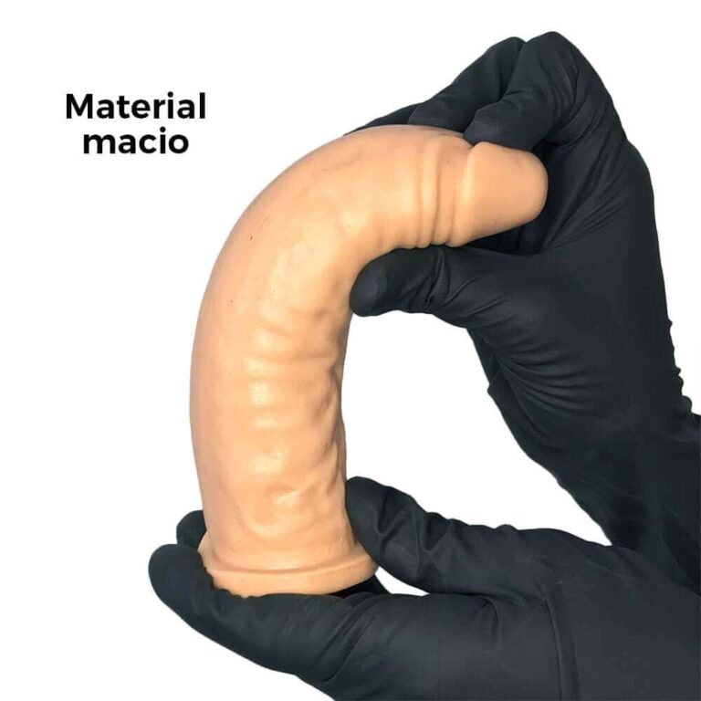 Pênis Médio 15,8cm x 3,6cm Bege - Imagem 4