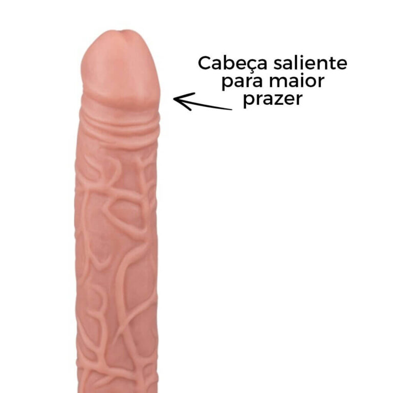 Pênis Grande 26cm x 4cm Bege - Imagem 10