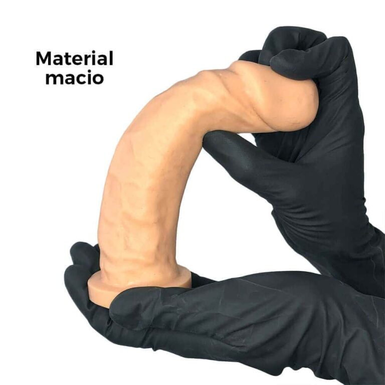 Pênis Médio 17cm x 4cm Bege - Imagem 4