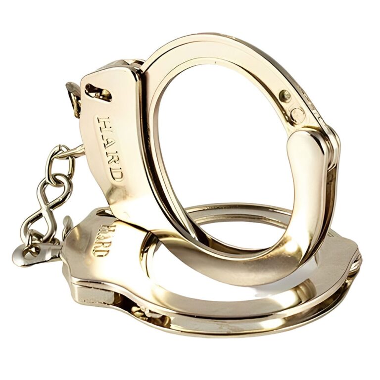 Algema de Metal Cromada com Chave