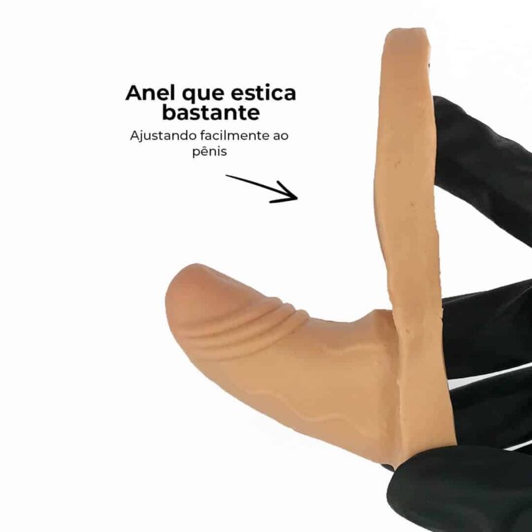 Anel Companheiro P 6cm x 2,5cm Bege RP27-B - Imagem 3