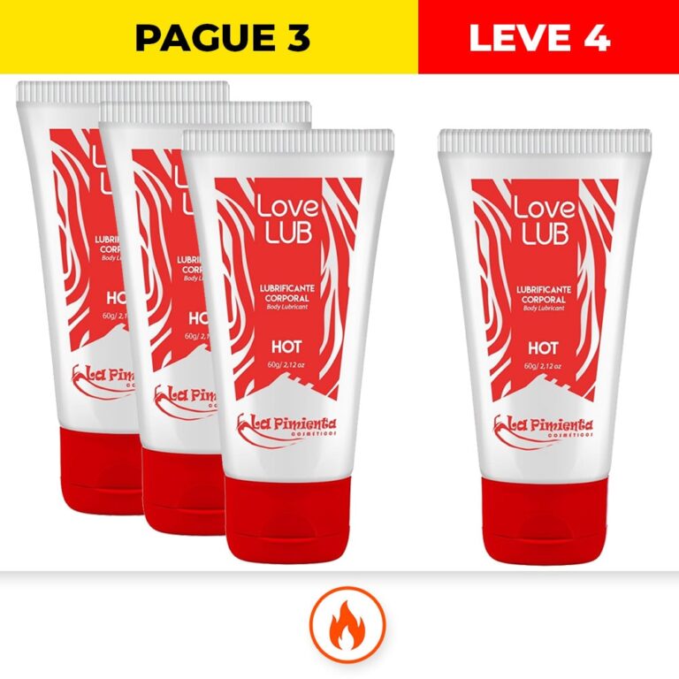 Kit Pague 3 Leve 4 Lubrificantes Que Esquentam