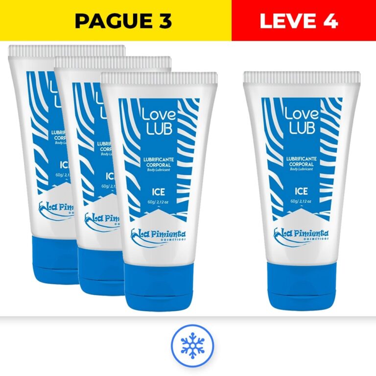Kit Pague 3 Leve 4 Lubrificantes Ice Que Esfriam