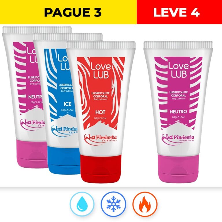 Kit Pague 3 Leve 4 Lubrificantes Mistos