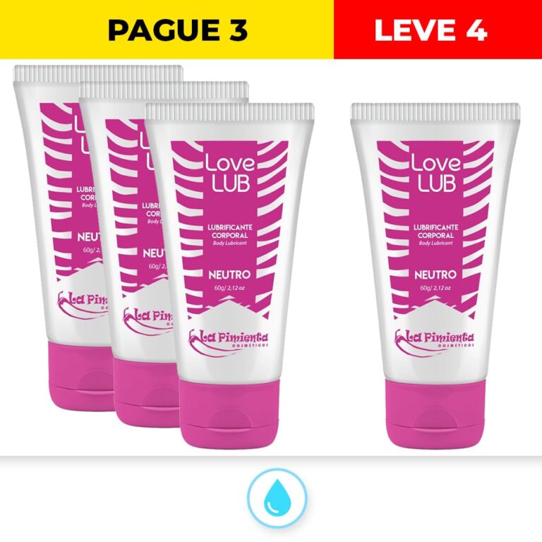 Kit Pague 3 Leve 4 Lubrificantes Neutros