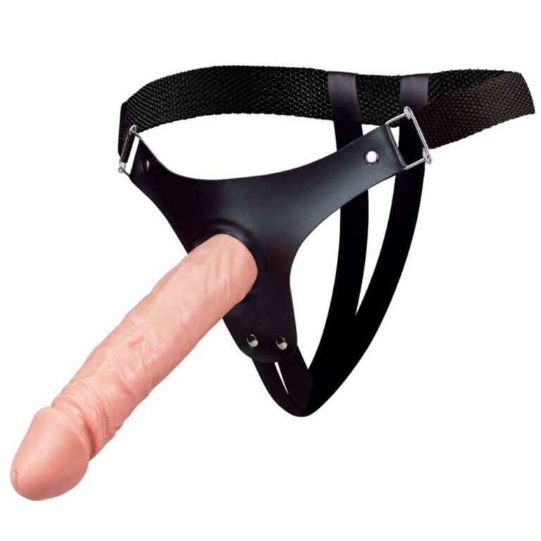 Cinta Peniana Grande 19cm x 3,8cm Bege
