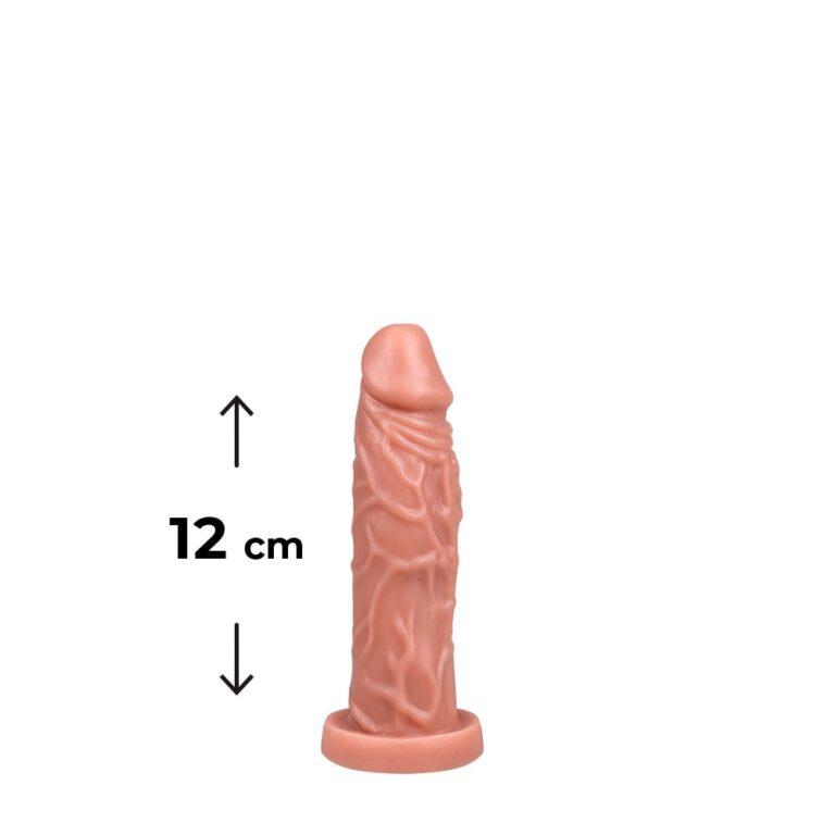 Pênis Pequeno 12cm x 3,2cm Bege