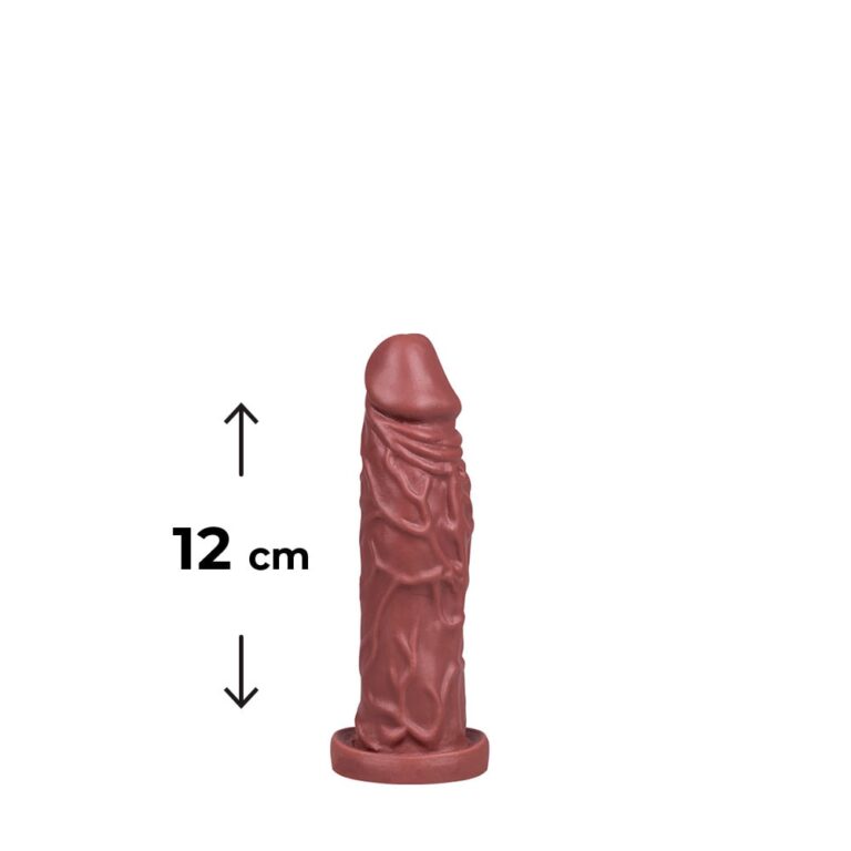 Pênis Pequeno 12cm x 3,2cm Marrom