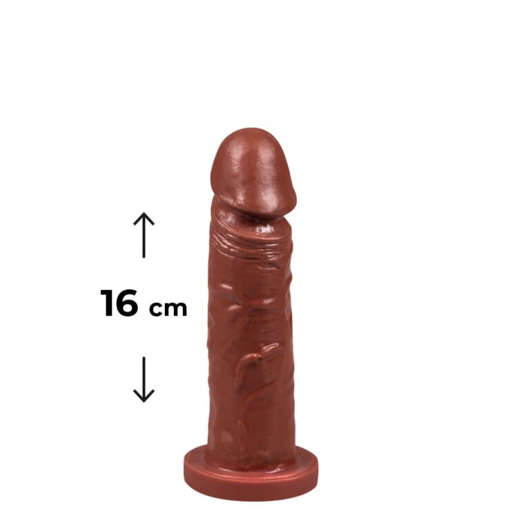 Pênis Médio 16cm x 3,8cm Marrom